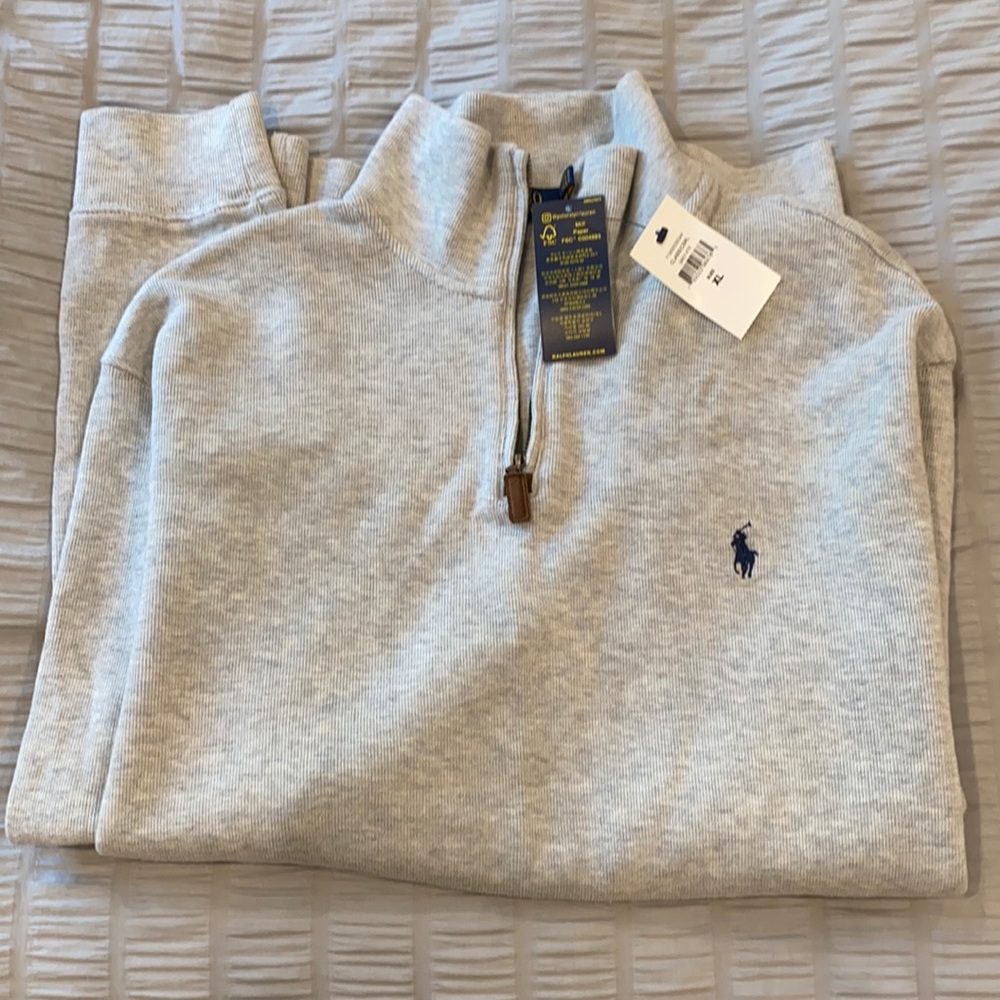 Polo Ralph Lauren XL Gray Heather Sweater